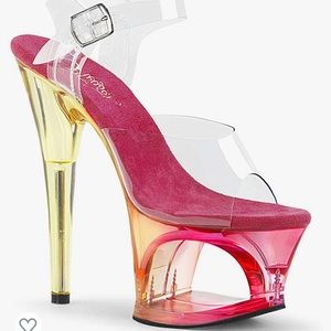 Pleaser 7” Tinted Ankle Strap